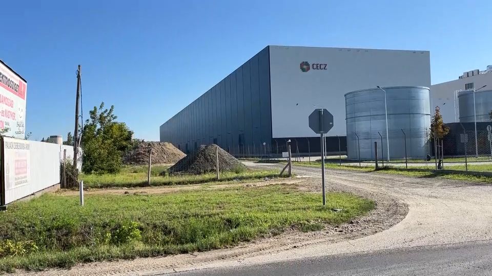 CECZ smart warehouse, Vác